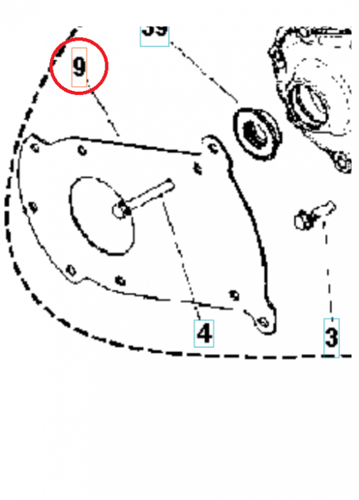 Engine Cover Crankcase 5986812-01 in the group  at GPLSHOP (5986812-01)