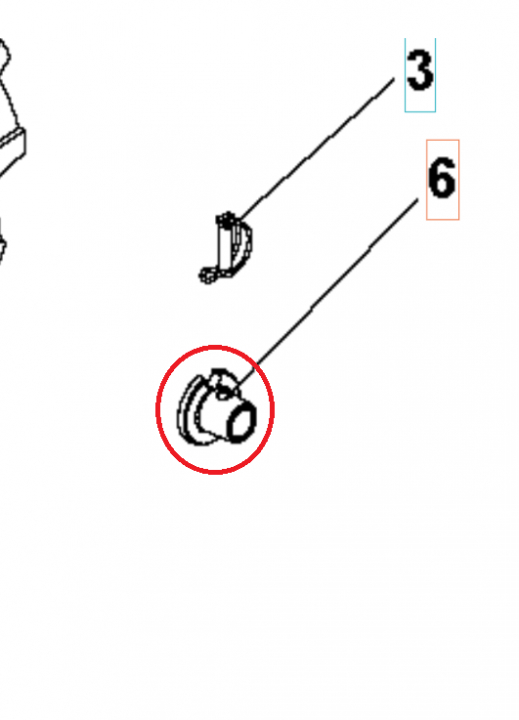 Hub 5986815-01 in the group at GPLSHOP (5986815-01)