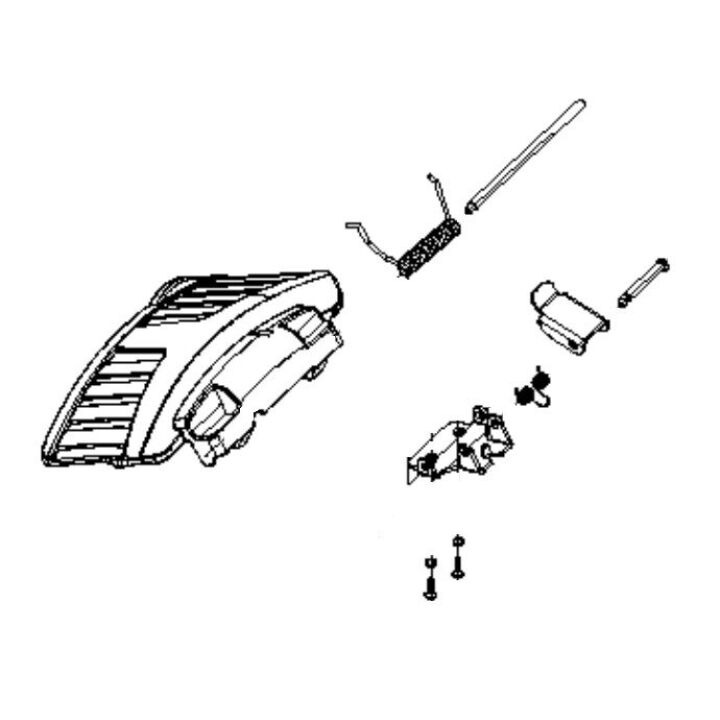 Location Kit Side Discharge Plate 5986841-12 in the group at GPLSHOP (5986841-12)