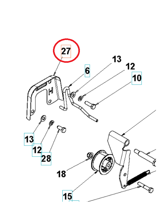 Cover Hc Friction Drive Gutter in the group  at GPLSHOP (5987120-02)