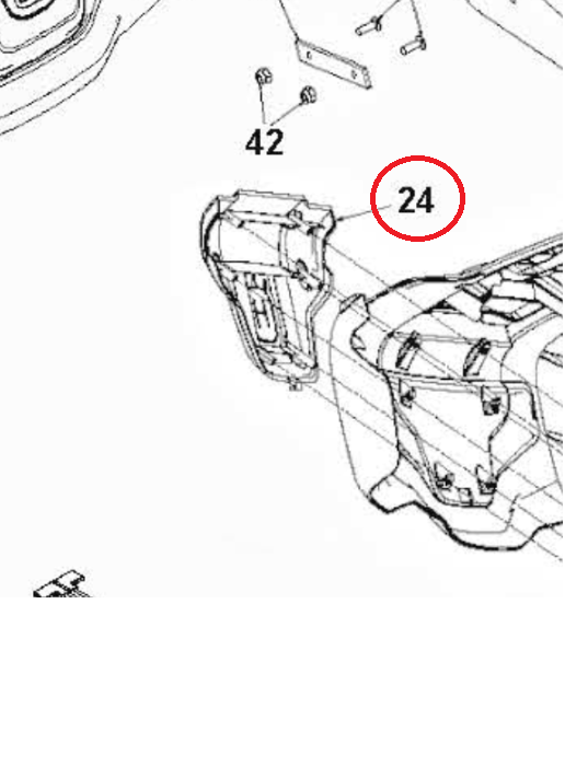 Console Husqvarna Applique One 5988038-01 in the group  at GPLSHOP (5988038-01)