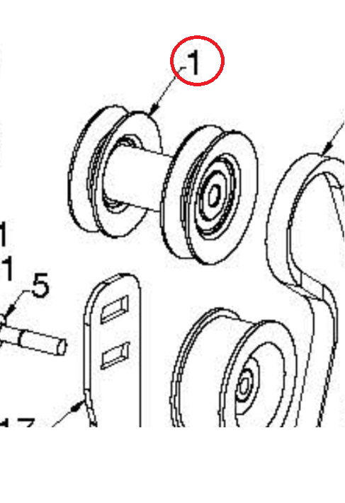 Pulley Weldment Lc - Rato 3L F in the group at GPLSHOP (5988156-02)