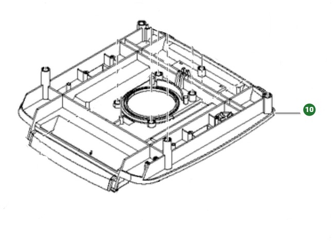 Carrier plate, spare part S25 in the group at GPLSHOP (5992816-02)