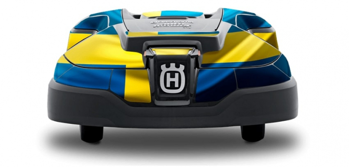 Foil set Swedish flag for Automower 315X in the group Accessories Robotic Lawn Mower / Foil sets & Styling at GPLSHOP (5992953-03)