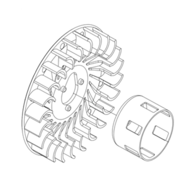Flywheel assembly in the group at GPLSHOP (5993489-06)