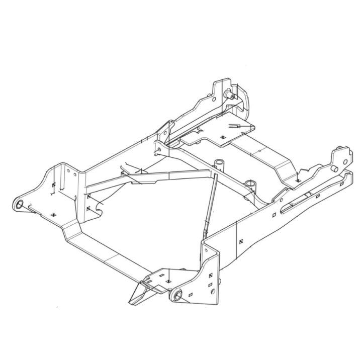 Equipment Frame Assy Spare Par 5993914-01 in the group Spare Parts / Spare Parts Rider / Spare parts Husqvarna Rider 420 TSX AWD at GPLSHOP (5993914-01)