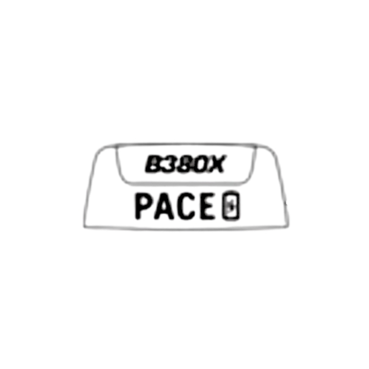Logo PACE label B380X in the group at GPLSHOP (5997135-01)