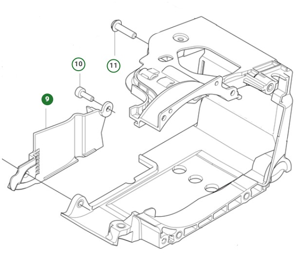 Cover Muffler Husqvarna in the group  at GPLSHOP (5998160-01)