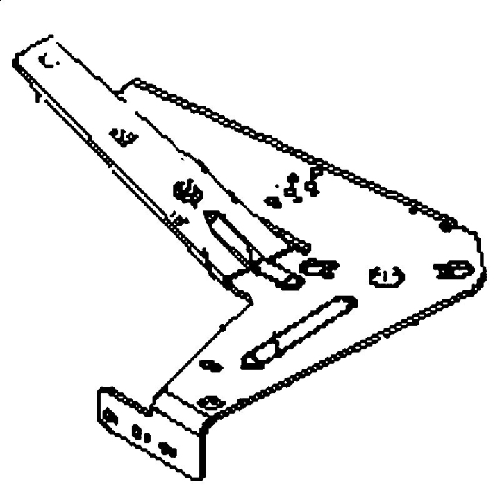 Tensioner arm 5998325-02 in the group Spare Parts / Spare Parts Garden Tractors / Spare parts Husqvarna TC 242 TX at GPLSHOP (5998325-02)