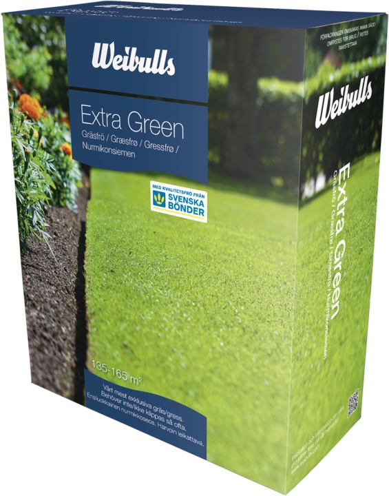Grass seed Weibulls Extra Green 3kg in the group Husqvarna Forest and Garden Products / Grass seeds and fertilizer at GPLSHOP (838051)