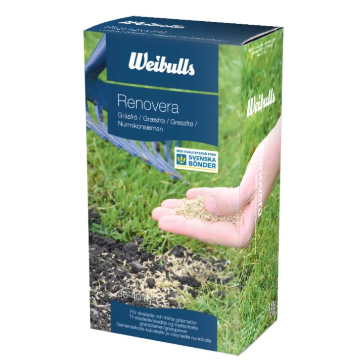  Grass seed Weibulls Renovate 1kg in the group Husqvarna Forest and Garden Products / Grass seeds and fertilizer / Cultivation at GPLSHOP (838882)