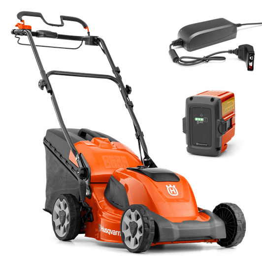 Husqvarna LC 141iV Battery Lawn Mower + BLi20 & QC80 in the group Husqvarna Forest and Garden Products / Husqvarna Lawn Mowers / Battery Lawn Mower at GPLSHOP (9670992-02)