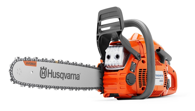 Husqvarna 445 E-Series II Chainsaw in the group Husqvarna Forest and Garden Products / Husqvarna Chainsaws / Allround Chainsaws at GPLSHOP (9671566-73)