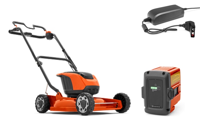 HusqvarnaLB 146i Battery Lawn Mower + BLi20 & QC80 in the group Husqvarna Forest and Garden Products / Husqvarna Lawn Mowers / Battery Lawn Mower at GPLSHOP (9678621-04)