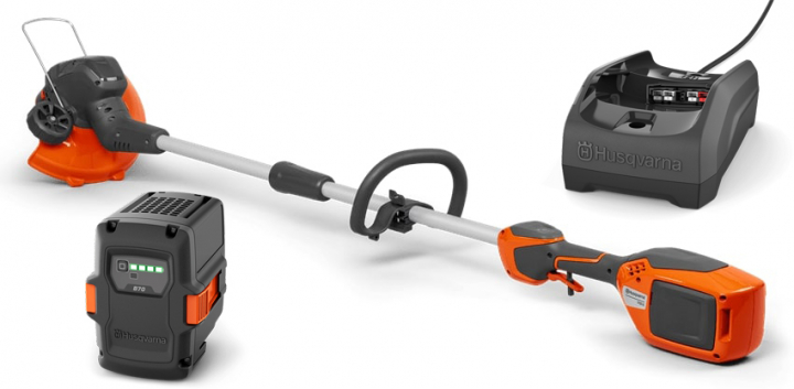 Husqvarna 110iL Battery Trimmer + B70 & C80 in the group Husqvarna Forest and Garden Products / Husqvarna Brushcutters & Trimmers / Battery brushcutters & trimmers at GPLSHOP (9705312-02)