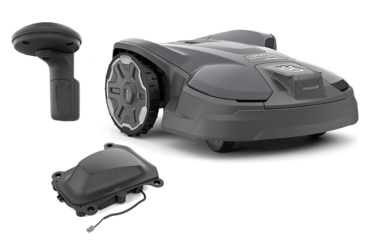 Husqvarna Automower® 320 Nera Robotic Lawn Mower with EPOS plug-in kit in the group Husqvarna Automower® / Automower® 320 Nera at GPLSHOP (9705351)