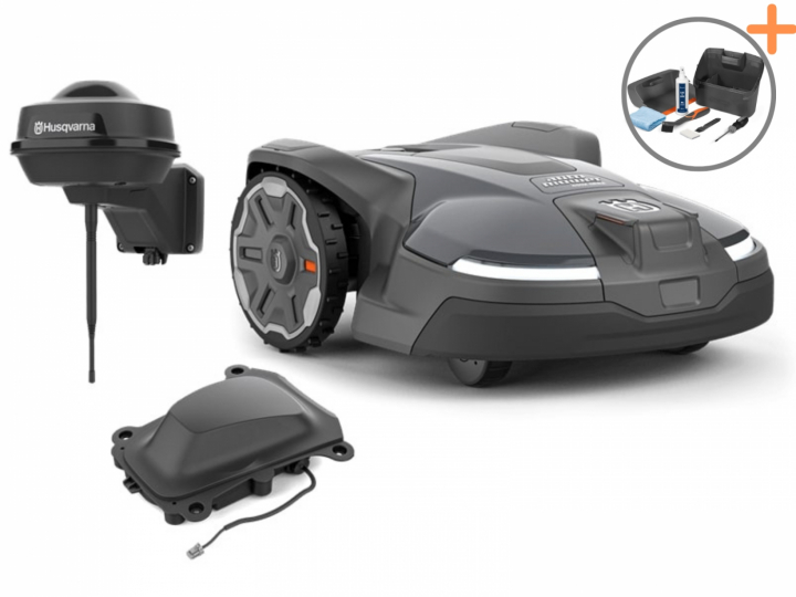 Husqvarna Automower® 450X Nera Robotic Lawn Mower with EPOS plug-in kit | Maintenance kit for free! in the group  at GPLSHOP (9705353)