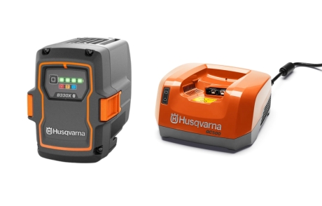 Husqvarna Battery & charger kit B330X & QC500 in the group Husqvarna Forest and Garden Products / Husqvarna Battery operated power tools / Accessories Battery Operated Power Tools / Kit with battery & charger at GPLSHOP (9706077)