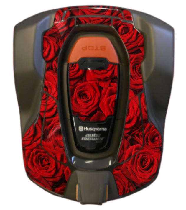 Foil set for Automower 430X 2018-> Red Roses in the group Accessories Robotic Lawn Mower / Foil sets & Styling at GPLSHOP (am430X-127002347)