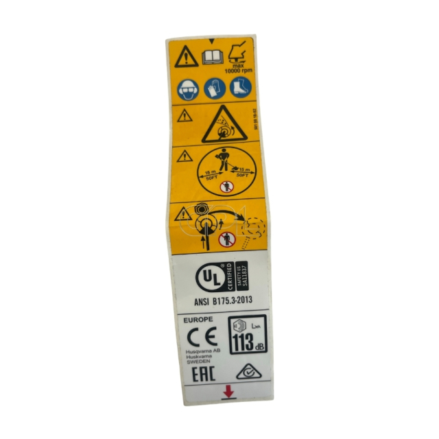 Warning Decal 5010818-02