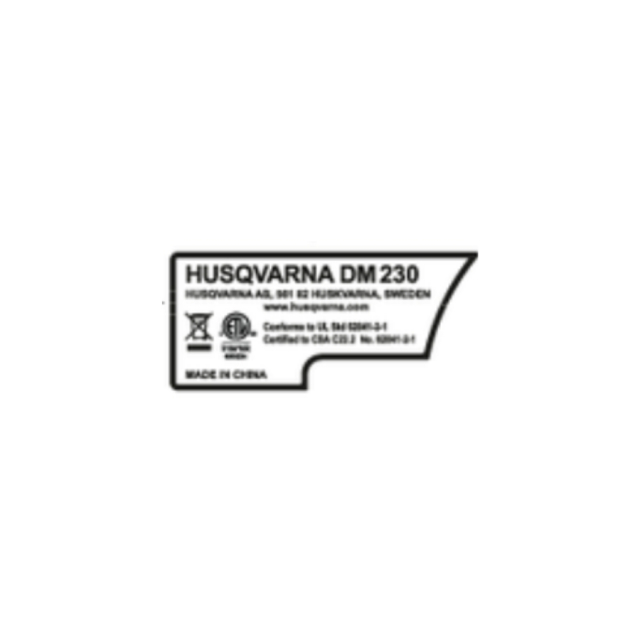 Sticker certification US