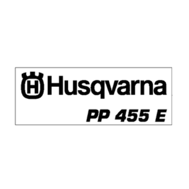Decal Husqvarna, pp 455 e