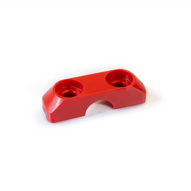 Front axle holder, Red