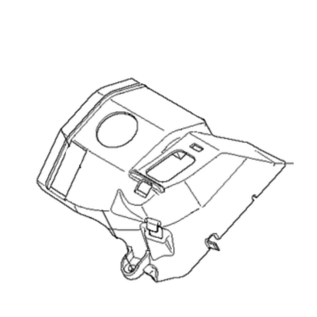 Cover cooling air