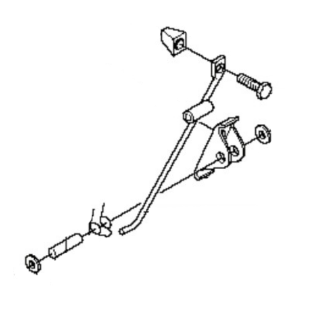 Brake lock Kpl, Clip,