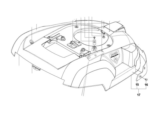 Body kit Solar Hybrid, black,Kit including new body & contact spacer