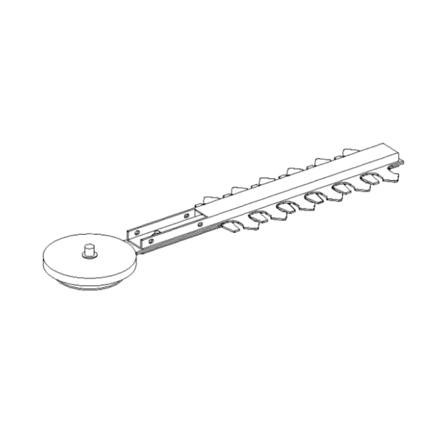 Blade & jaw assembly Ec600Xt