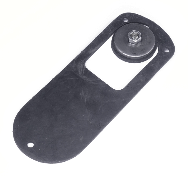 Washer with rear valve
