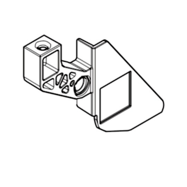 Holder anti-vibration, carbureted