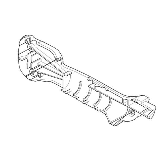 Handle half, Hay 5371603-03