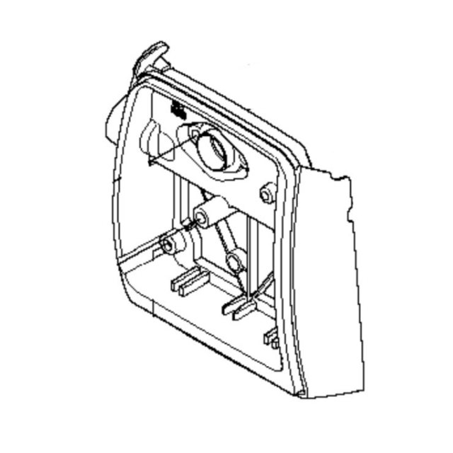 Holder, Air filter 5372595-01