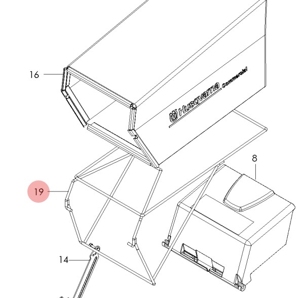 Sack frame