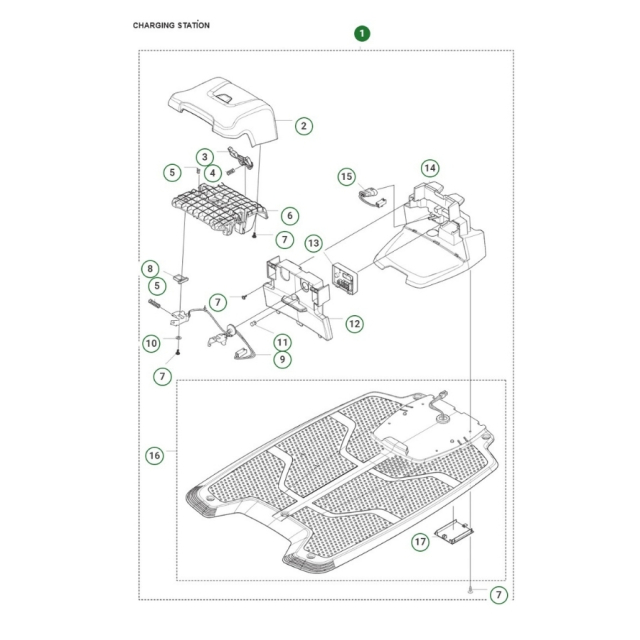 Charging Station Automower R6V, 308V, 312V