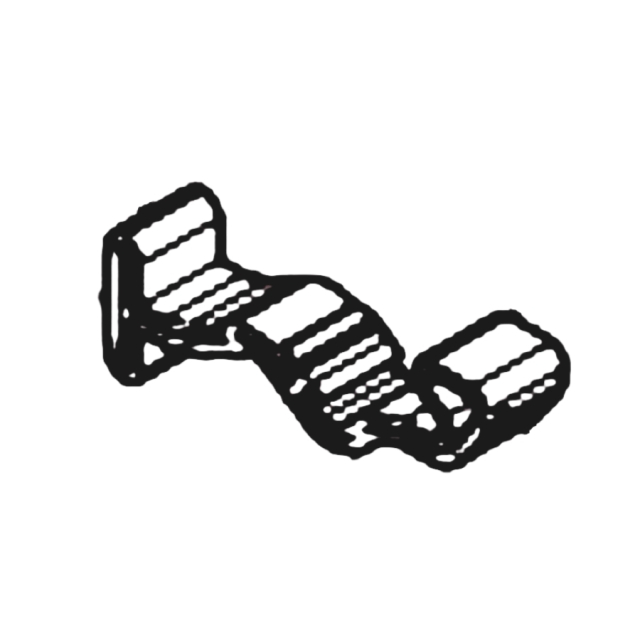 Strap movement limiter, spring