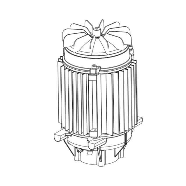 Motor 2.1KW aluminum 50HZ