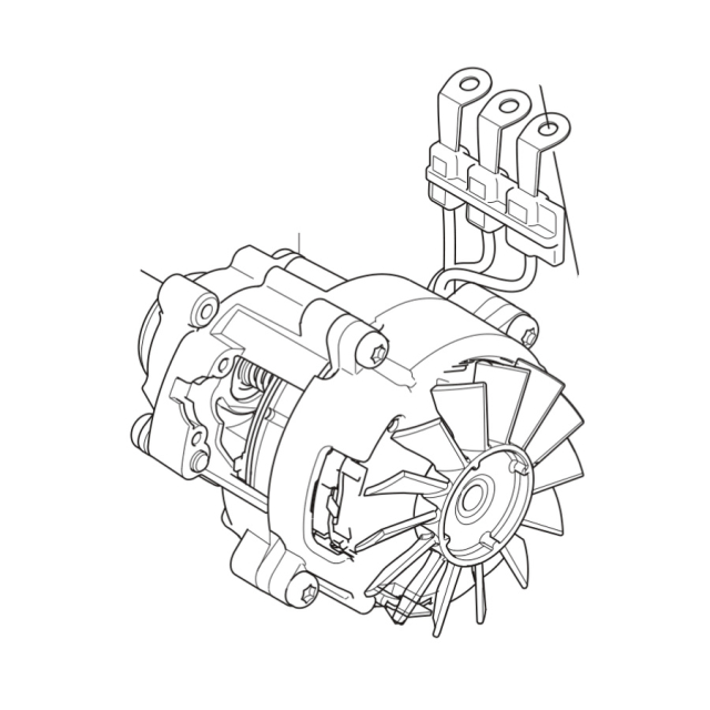 Motor complete electric motor assembly