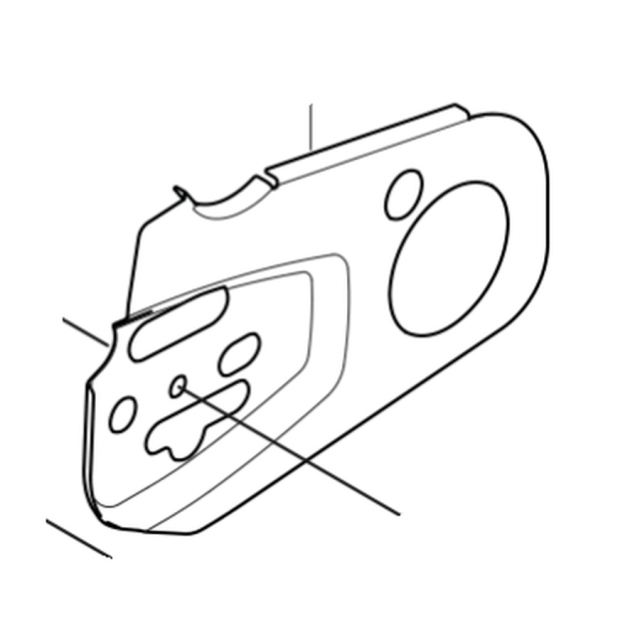 Chain guide plate small sms
