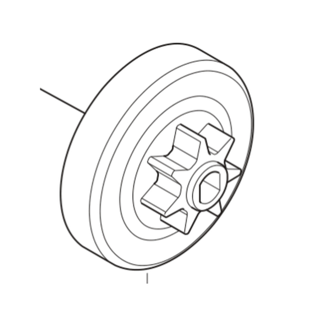 Brake drum 0.325