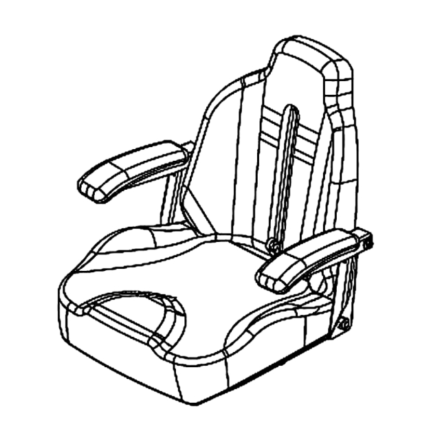 Seat assembly spare/upgrade Z400X