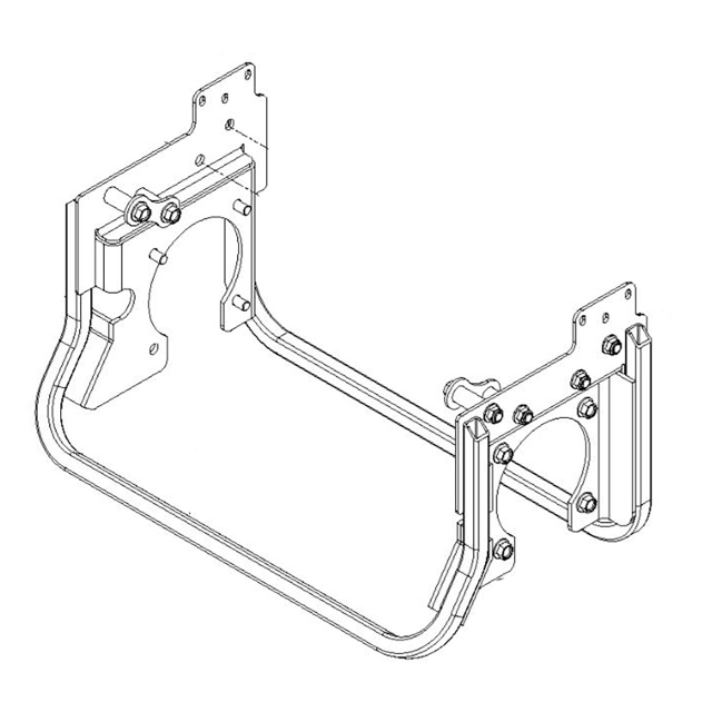 Frame for transmission xmsn zt-5