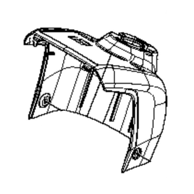 Steering Column, Rear, P524 5872172-02