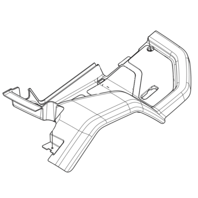 Cover Foot Plate, Right