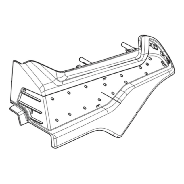 Cover Control Panel, Outside 5894988-02