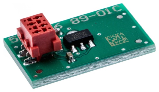 Circuit board collision sensor