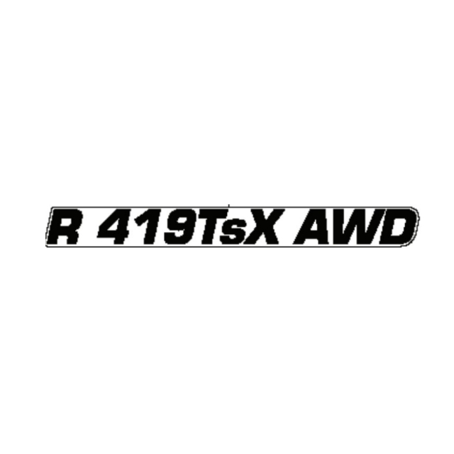 Hood R 419Tsx Awd