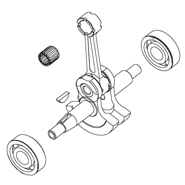 Crankshaft Set 5961976-01